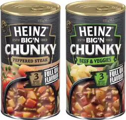 IGA Heinz Big’N Chunky Soup Selected Varieties offer