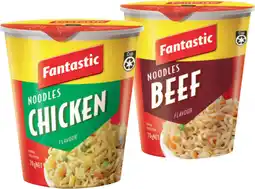 IGA Fantastic Cup Noodles 45-70g or Bowl 85g Selected Varieties offer