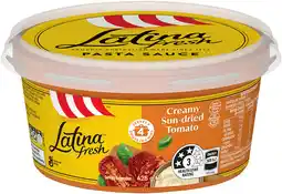 IGA Latina Fresh Pasta Sauce Selected Varieties offer