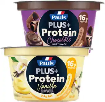 IGA Pauls Plus+ Protein Dairy Snack Selected Varieties offer