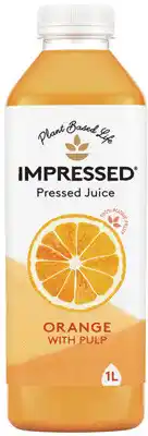 IGA Impressed Pressed Orange Juice Selected Varieties offer