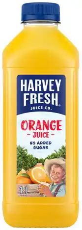 IGA Harvey Fresh Real Juice Selected Varieties offer