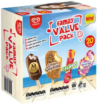 IGA Streets Ice Cream Family Value offer