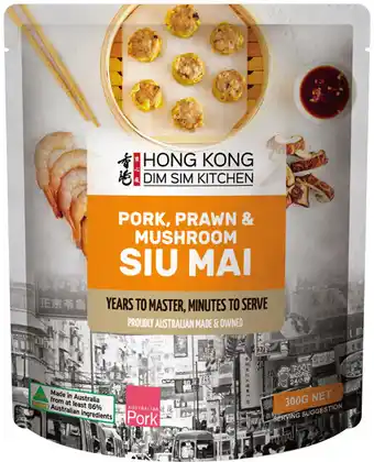 IGA Hong Kong Dim Sim Kitchen Selected Varieties offer