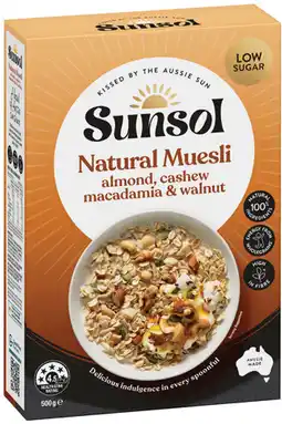 IGA Sunsol Muesli Selected Varieties offer