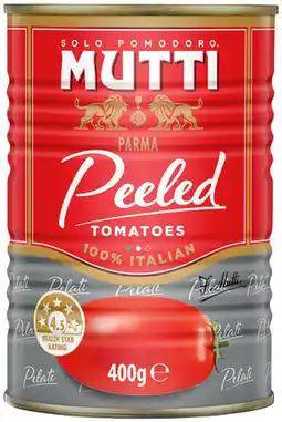 IGA Mutti Peeled Tomatoes offer