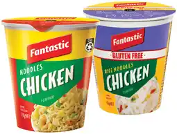 IGA Fantastic Cup Noodles 45-70g or Bowl Noodles 85g Selected Varieties offer