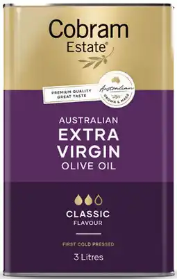 IGA Cobram Estate Extra Virgin Olive Oil Selected Varieties offer