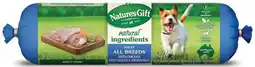 IGA Nature’s Gift Dog Food Roll (Refrigerated Pet Food) Selected Varieties offer