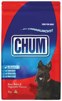IGA Chum Dry Dog Food Selected Varieties offer
