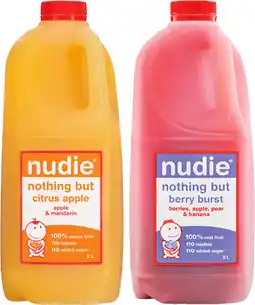 IGA Nudie Juice Selected Varieties offer