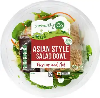 IGA Community Co Asian Style Salad Bowl offer