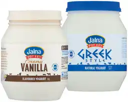 IGA Jalna Pot Set Yoghurt Selected Varieties offer