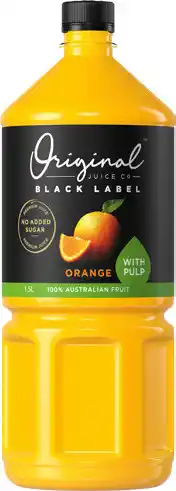 IGA Original Juice Co Black Label Juice Selected Varieties offer