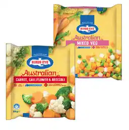 IGA Birds Eye Snap Frozen Vegetables Selected Varieties offer