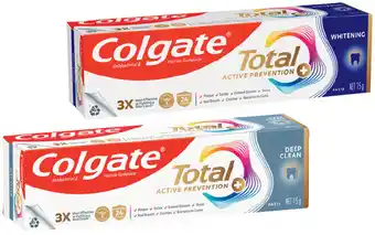 IGA Colgate Total Premium Toothpaste Selected Varieties offer