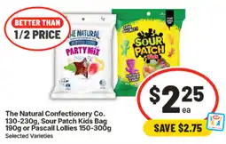 IGA The Natural Confectionery Co. Sour Patch Kids Bag offer