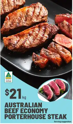 IGA Australian Beef Economy Porterhouse Steak offer