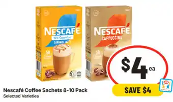 IGA Nescafé Coffee Sachets Selected Varieties offer
