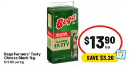 IGA Bega Farmers' Tasty Cheese Block offer