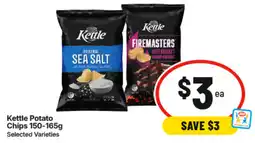 IGA Kettle Potato Chips Selected Varieties offer
