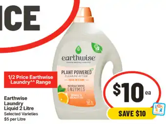 IGA Earthwise Laundry Liquid offer