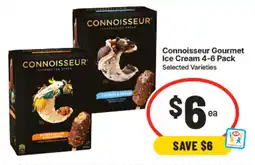 IGA Connoisseur Gourmet Ice Cream offer