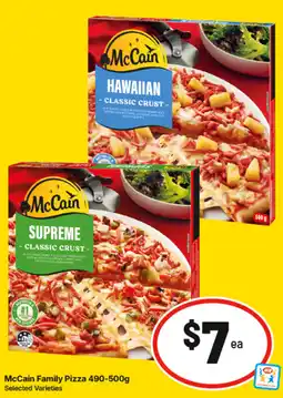IGA McCain Family Pizza offer