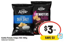 IGA Kettle Potato Chips Selected Varieties offer