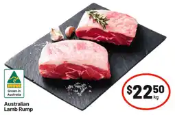 IGA Australian Lamb Rump offer