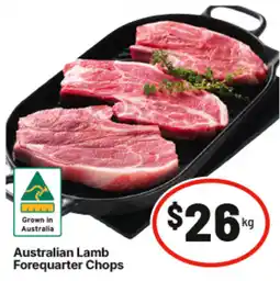 IGA Australian Lamb Forequarter Chops offer