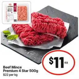IGA Beef Mince Premium 4 Star offer