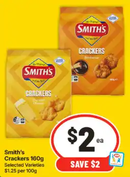 IGA Smith's Crackers offer