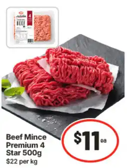 IGA Beef Mince Premium 4 Star offer