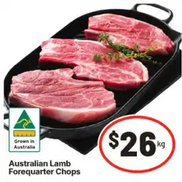 IGA Australian Lamb Forequarter Chops offer