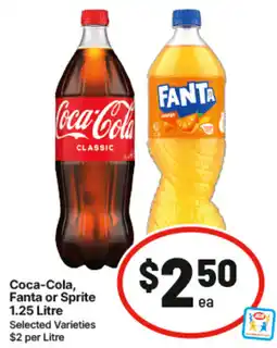 IGA Coca-Cola, Fanta or Sprite offer