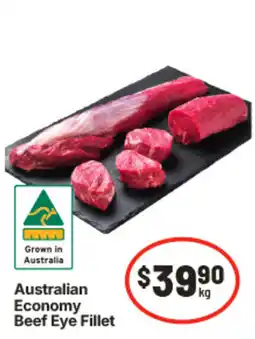 IGA Australian Economy Beef Eye Fillet offer