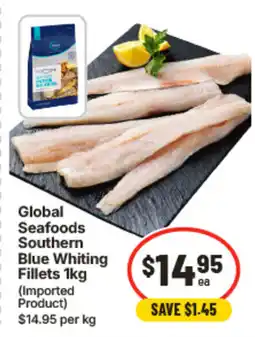 IGA Global Seafoods Southern Blue Whiting Fillets offer
