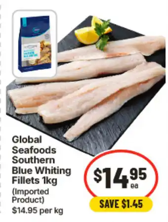 IGA Global Seafoods Southern Blue Whiting Fillets offer