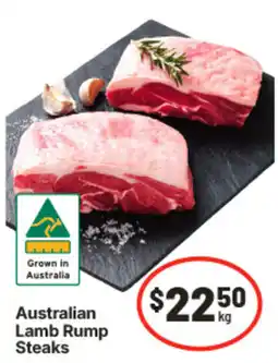 IGA Australian Lamb Rump Steaks offer