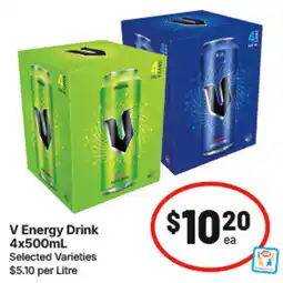 IGA V Energy Drink offer