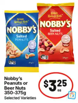 IGA Nobby's Peanuts or Beer Nuts offer