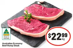 IGA Australian Economy Beef Rump Steak offer