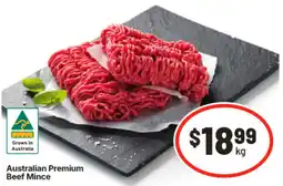 IGA Australian Premium Beef Mince offer