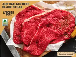 IGA Australian Beef Blade Steak offer