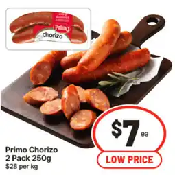 IGA Primo Chorizo offer