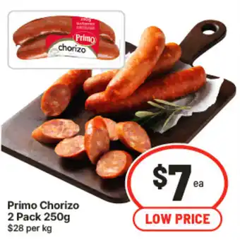 IGA Primo Chorizo offer