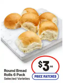 IGA Round Bread Rolls offer