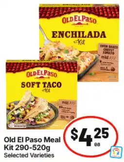 IGA Old El Paso Meal Kit Selected Varieties offer