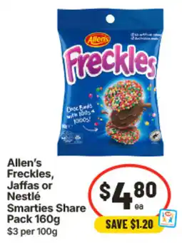 IGA Allen's Freckles offer